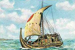Naseljevanje Amerike 4 Kon Tiki Thora Heyerdahla