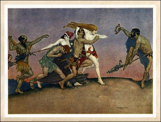 Grška mitologija 2 - ilustriral William Russell Flint 6 Himna Hesperusu