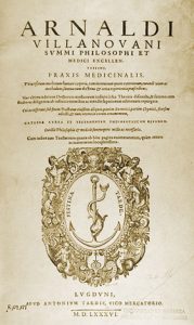 Arnaldo de Villanova – zdravnik, alkimist in vizionar 2 arnaldi delo