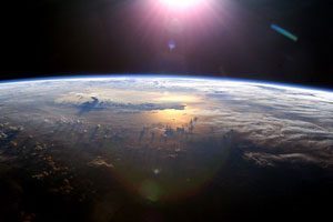 Glasba 19 sunset space pacific ocean