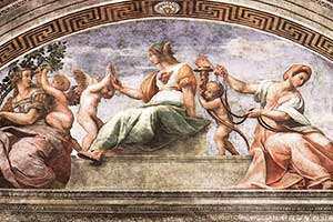 Umetnost 7 Raphael kardinalne vrline 1