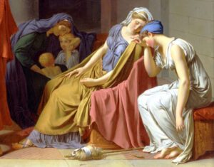 Jacques Louis David: Prisega Horacijev 3 Nova Akropola - prisega3